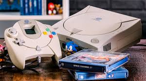 Retro Dreamcast Console